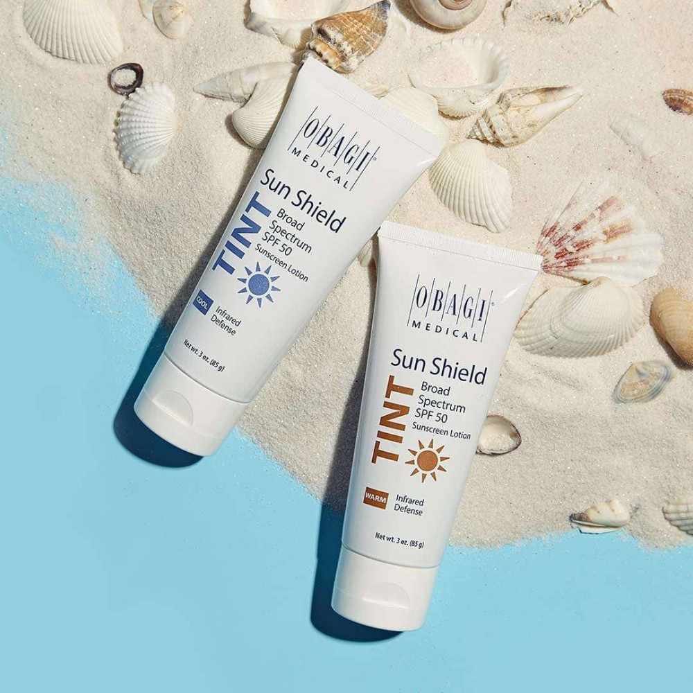 Тонирующий солнцезащитный крем SPF50 (теплый оттенок) - Obagi Sun Shield Tint Broad Spectrum SPF 50 Warm фото 5