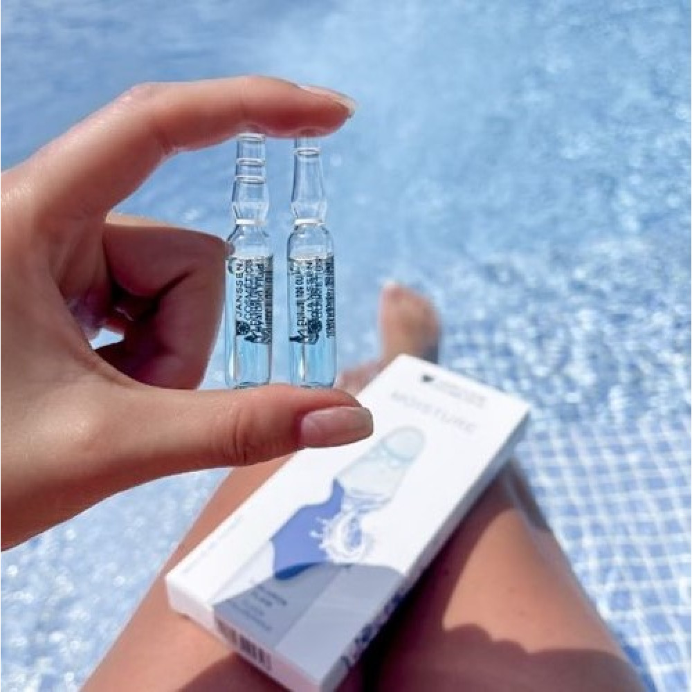 Ультраувлажняющая сыворотка с гиалуроновой кислотой - Janssen Cosmetics Ampoules Hyaluron Fluid фото 4