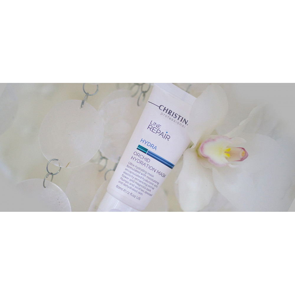 Ультразволожуюча маска з екстрактом орхідеї для обличчя - Christina Line Repair Hydra Orchid Hydration Mask фото 4