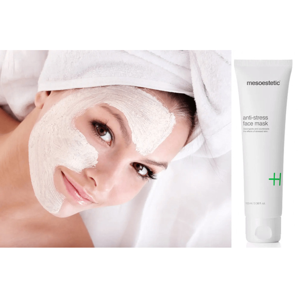 Успокаивающая маска для лица Анти-стресс - Mesoestetic Anti-stress Face Mask фото 5