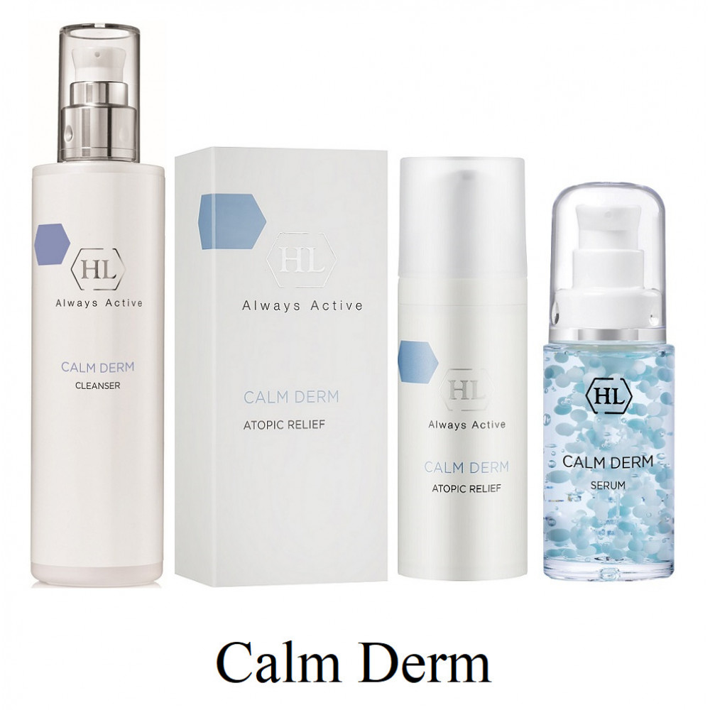 Успокаивающая сыворотка для лица - Holy Land Cosmetics Calm Derm Serum фото 4