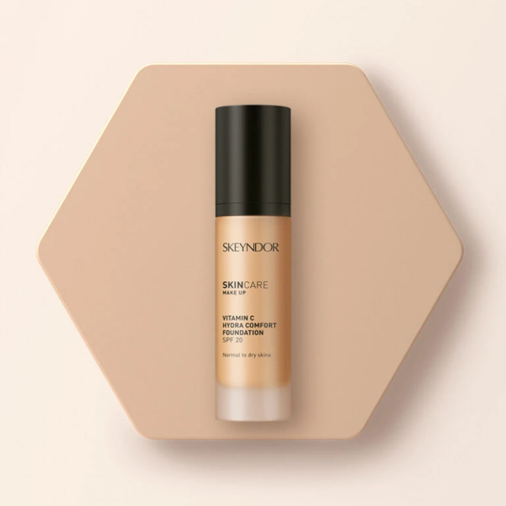 Увлажняющая основа для макияжа с витамином С SPF20 - Skeyndor Vitamin C Hydra Comfort Foundation фото 2