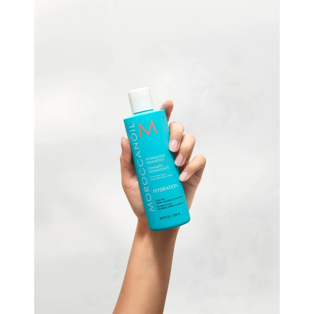 Увлажняющий шампунь - Moroccanoil Hydrating Shampoo  фото 4