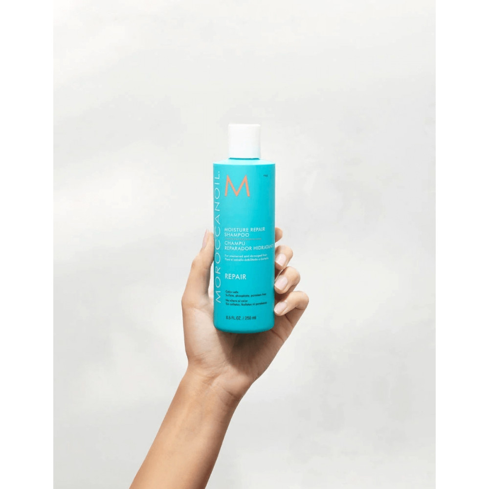Зволожуючий відновлюючий шампунь - Moroccanoil Moisture Repair Shampoo  фото 5