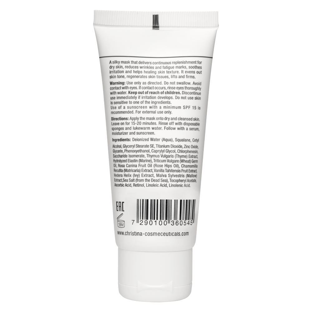 Ванильная маска красоты для сухой кожи - Christina Sea Herbal Beauty Mask Vanilla фото 3