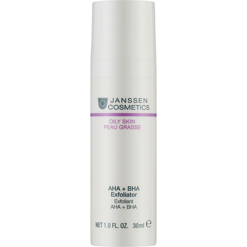 Відлущуючий засіб AHA+BHA - Janssen Cosmetics Oily Skin AHA+BHA Exfoliator фото 2