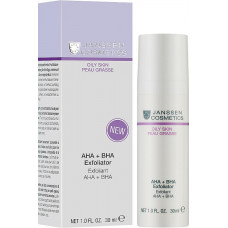 Отшелушивающее средство AHA+BHA - Janssen Cosmetics Oily Skin AHA+BHA Exfoliator 