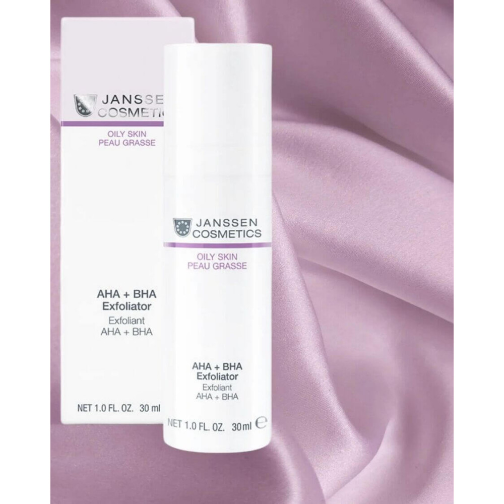 Відлущуючий засіб AHA+BHA - Janssen Cosmetics Oily Skin AHA+BHA Exfoliator фото 4