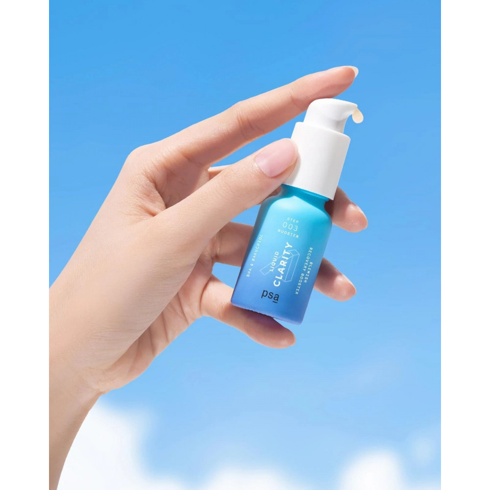 Восстанавливающая сыворотка-бустер - PSA Liquid Clarity BHA & Bakuchiol Blemish Recovery Booster фото 4