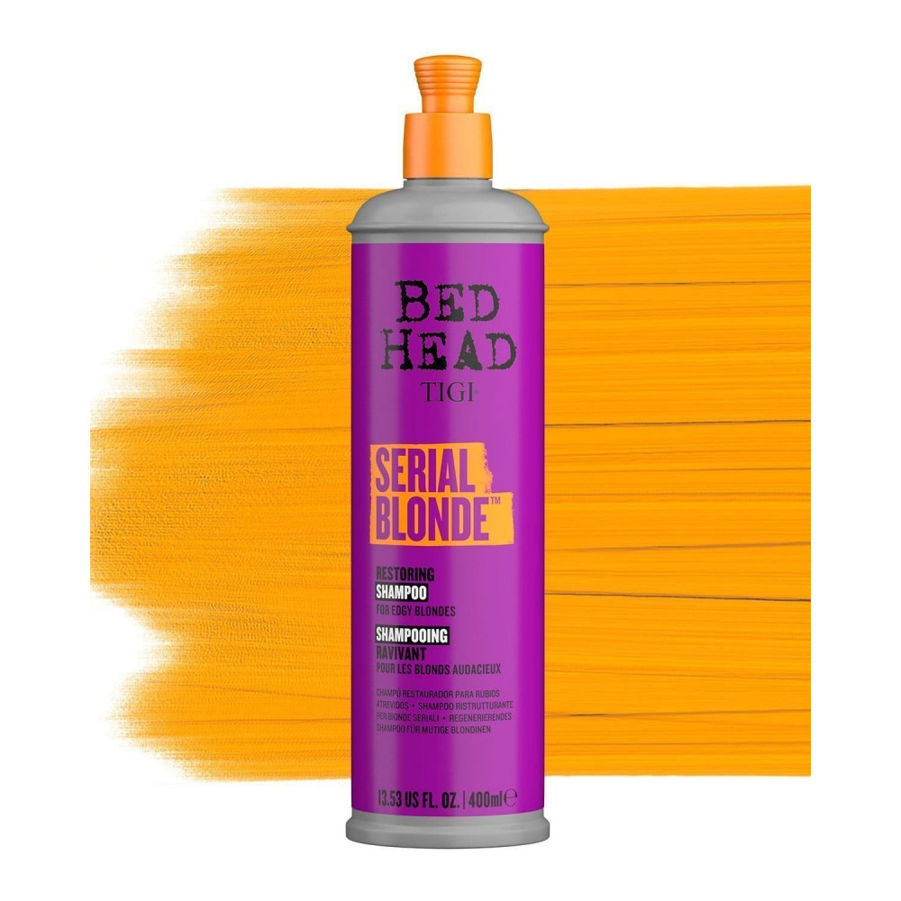 Відновлюючий шампунь для блондинок - Tigi Bed Head Serial Blonde Shampoo фото 2