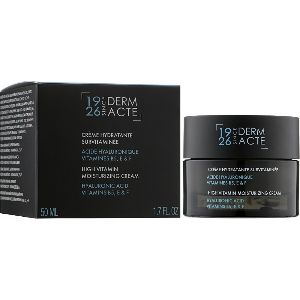 Витаминизированный увлажняющий крем - Academie  Derm Acte Hyaluronic Acid Vitamins B5, E & F фото 2
