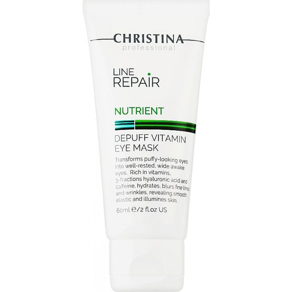 Вітамінна омолоджуюча маска навколо очей - Christina Line Repair Nutrient Depuff Vitamin Eye Mask фото 2