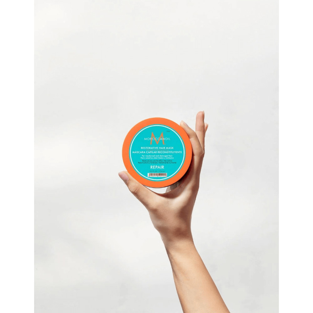 Відновлююча маска - Moroccanoil Restorative Hair Mask  фото 5