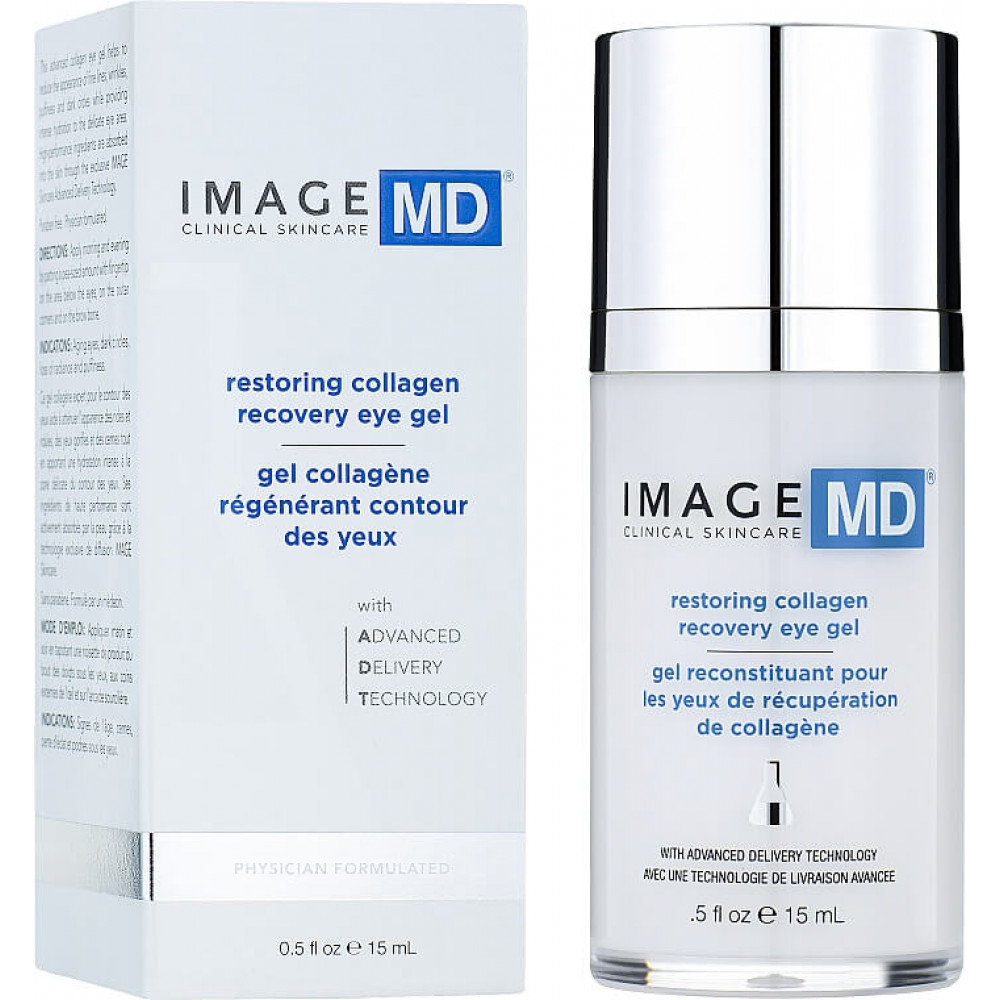 Відновлювальний гель для повік з колагеном - Image Skincare MD Restoring Collagen Recovery Eye Gel фото 2