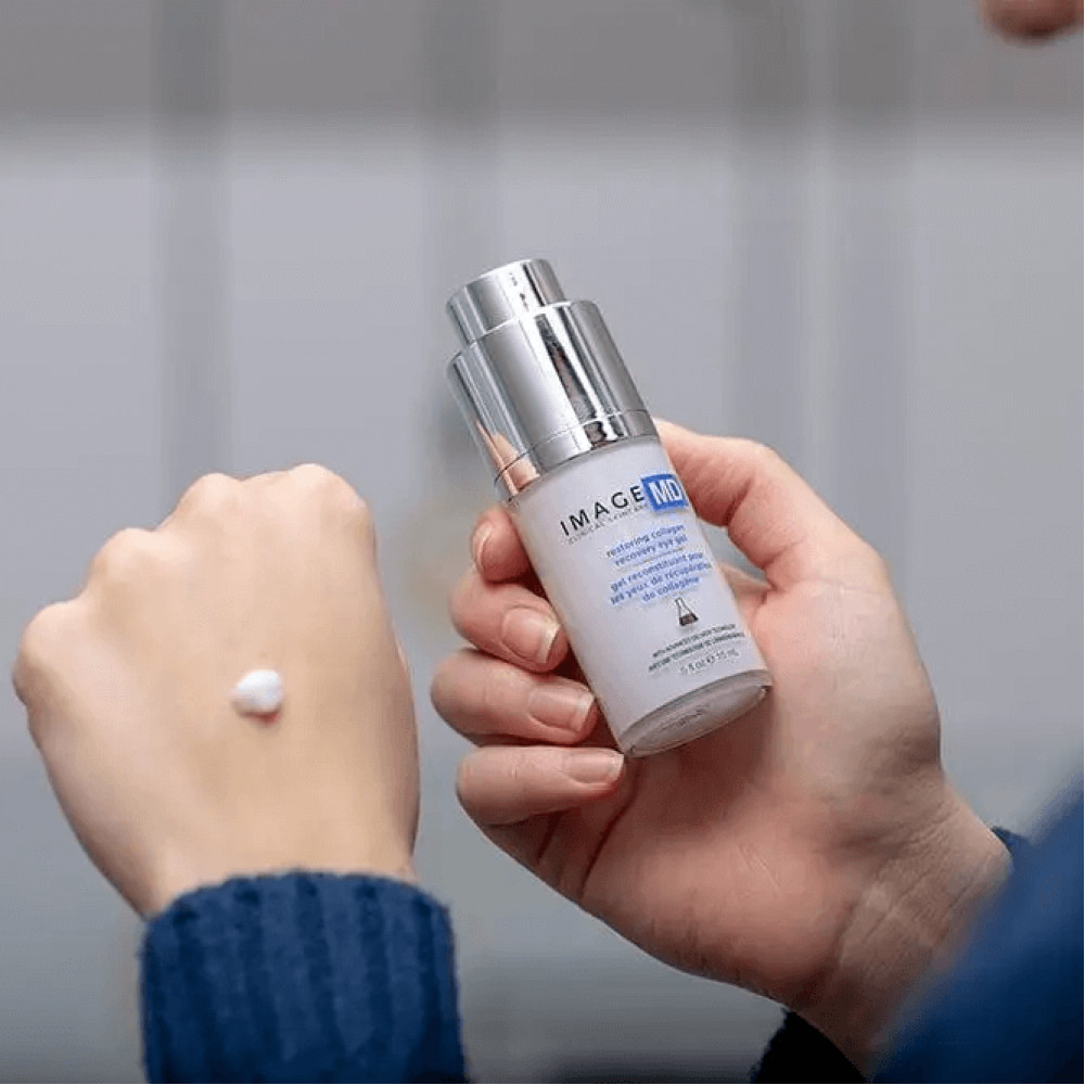 Відновлювальний гель для повік з колагеном - Image Skincare MD Restoring Collagen Recovery Eye Gel фото 4