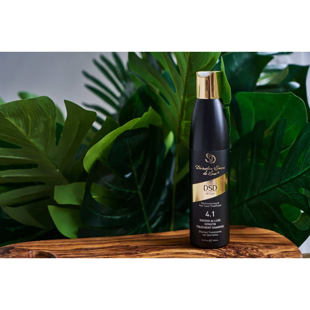 Відновлюючий шампунь із кератином - DSD de Luxe 4.1 Dixidox Keratin Treatment Shampoo фото 3