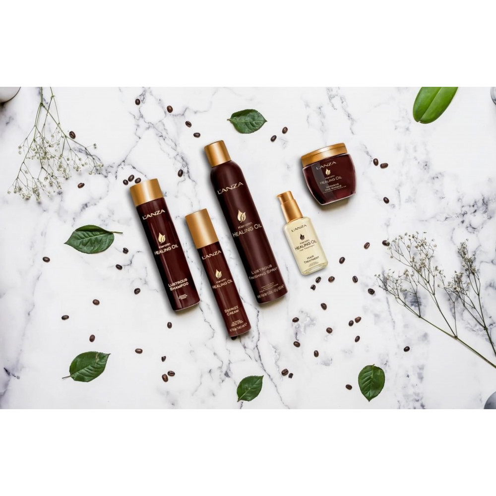 Шампунь для сияния волос - Lanza Keratin Healing Oil Lustrous Shampoo фото 2
