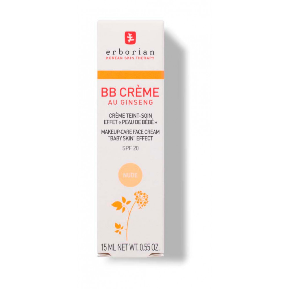 ВВ-крем с тонирующим эффектом, 5 в 1- Erborian BB Cream Nude Au Ginseng SPF20 фото 2