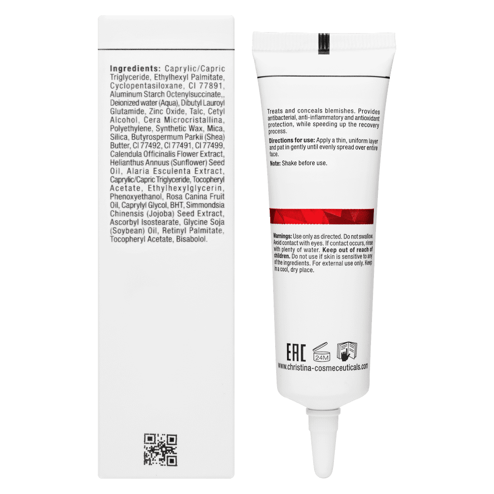 Защитный крем для лица с тонирующим эффектом - Christina Comodex Cover and Shield Cream SPF20 фото 3