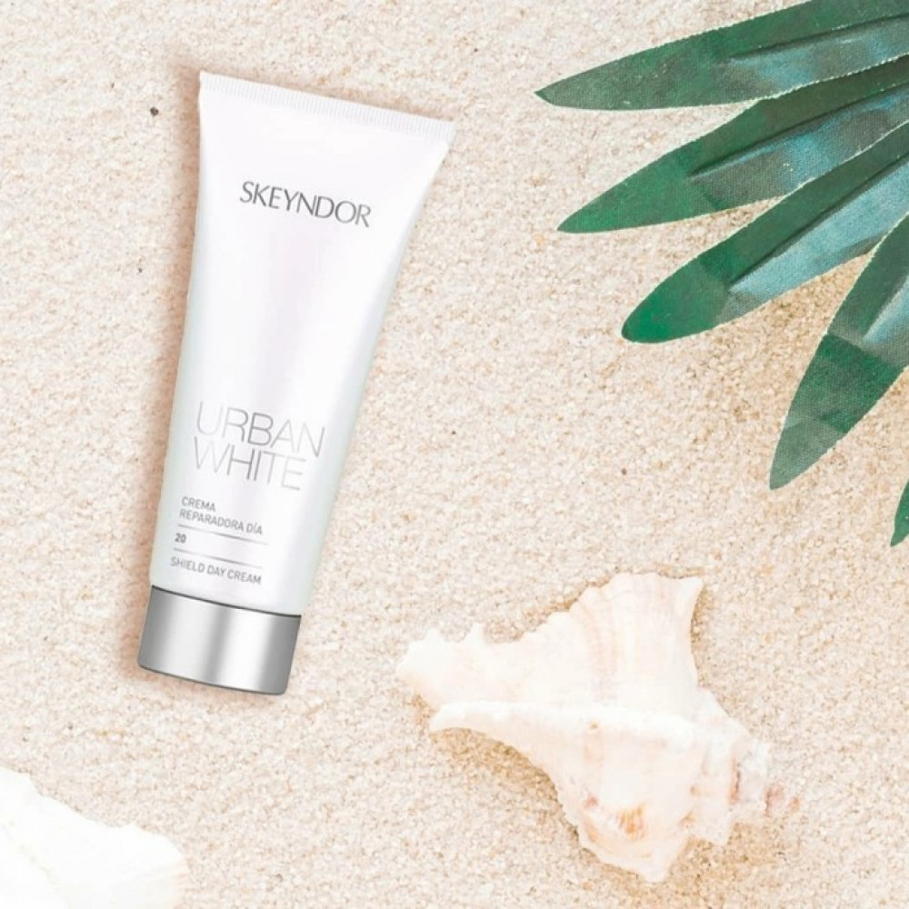 Захисний денний крем - Skeyndor Urban White Shield Day Cream SPF 20 фото 3