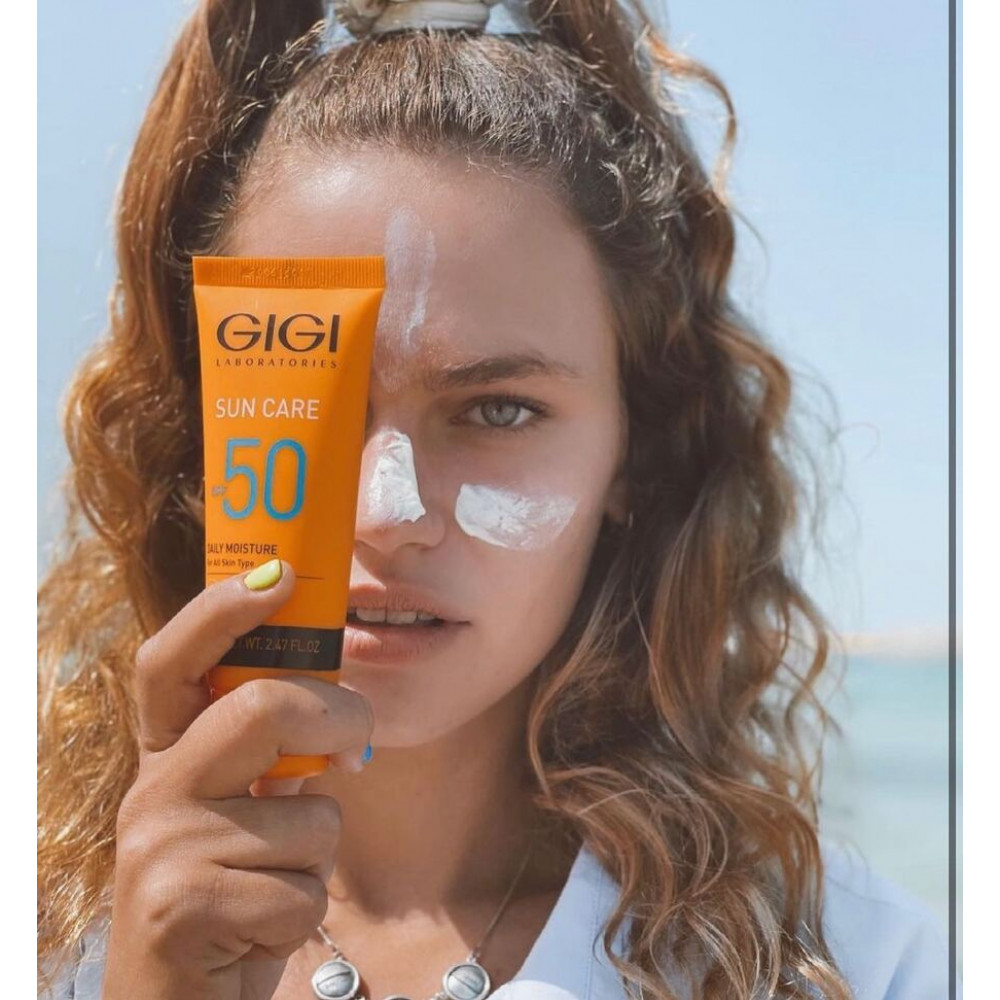 Захисний зволожуючий крем SPF-50 - GIGI Sun Care Daily Moist Active Anti-Age SPF 50 фото 4