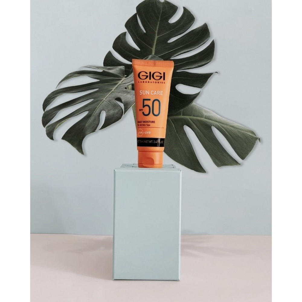 Захисний зволожуючий крем SPF-50 - GIGI Sun Care Daily Moist Active Anti-Age SPF 50 фото 5