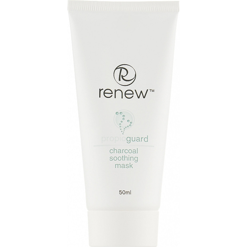 Успокаивающая маска для лица на основе активированного угля - Renew Propioguard Charcoal Soothing Mask фото 2