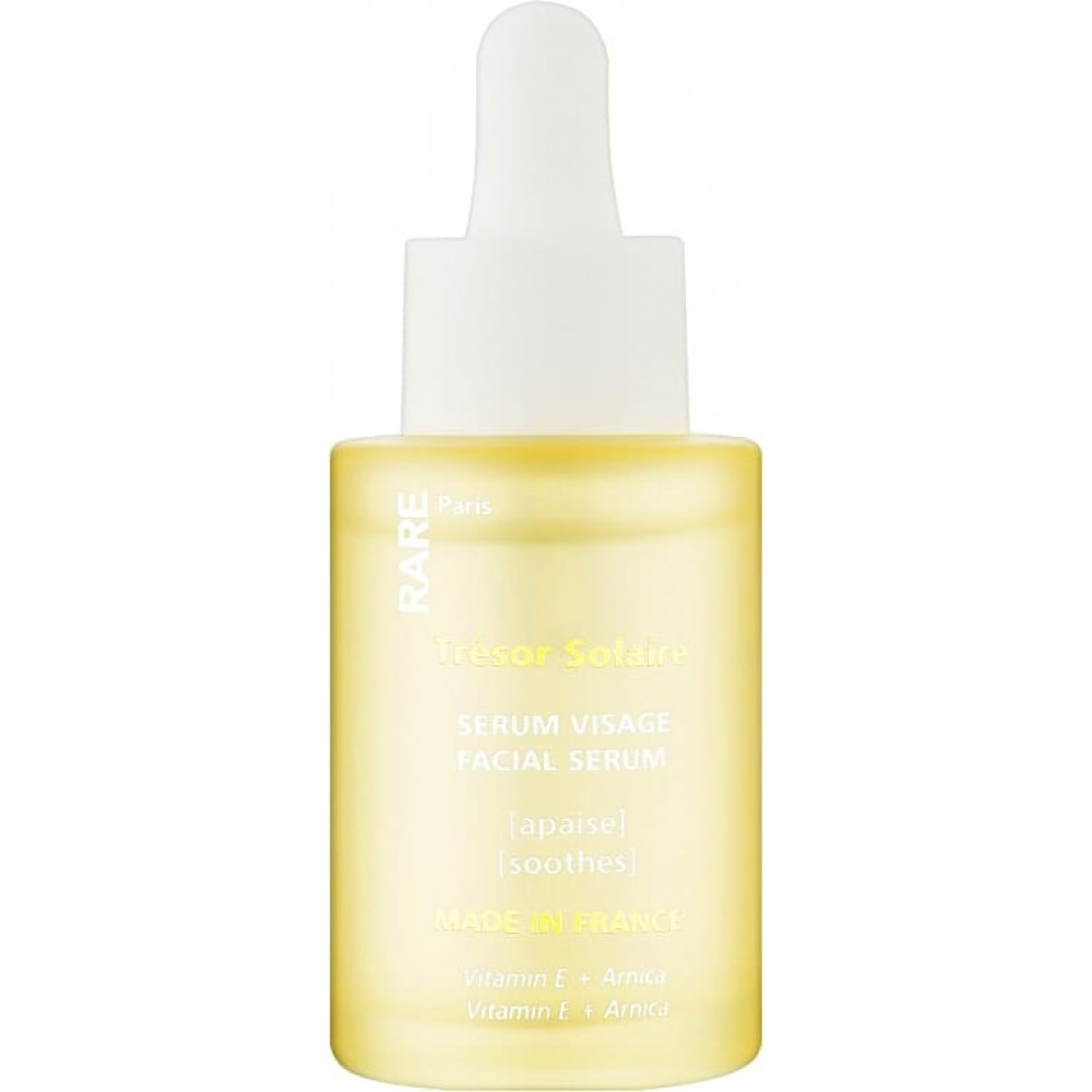 Успокаивающая сыворотка для лица с витамином Е и экстрактом арники - Rare Paris Tresor Solaire Soothing Fase Serum фото 2