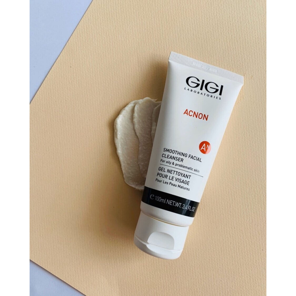 Успокаивающий гель для умывания - Gigi Acnon Smoothing Cleanser фото 4