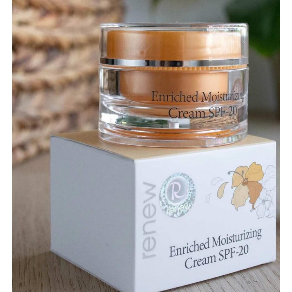 Обогащенный увлажняющий крем для лица SPF-20 - Renew Enriched Moisturizing Cream SPF-20 фото 4