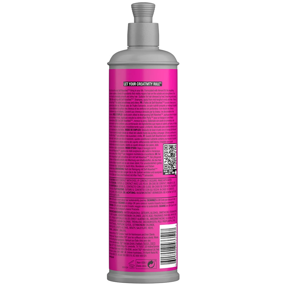 Живильний кондиціонер для ламкого волосся - Tigi Bed Head Self Absorbed Mega Vitamin Conditioner фото 4