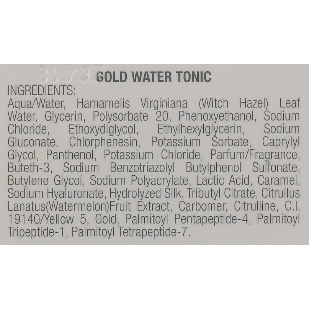 Золота тонізуюча вода для обличчя - Orising Skin Care Gold Water Tonic фото 3