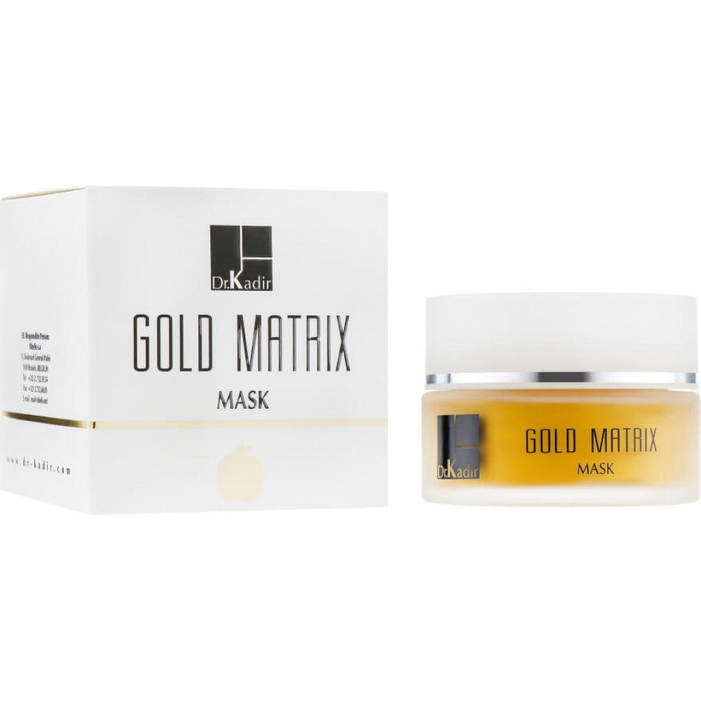 Золотая маска для увядающей кожи - Dr. Kadir Gold Matrix Gold Mask фото