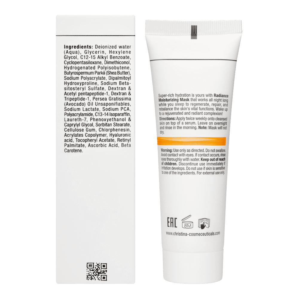 Зволожуюча маска «Сяйво» - Christina Forever Young Radiance Moisturizing Mask  фото 3