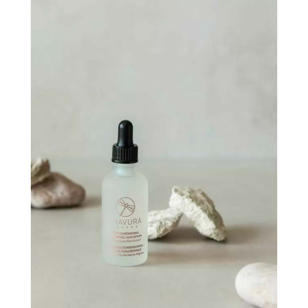 Увлажняющая сыворотка для всех типов кожи - Bravura London Multi Hyaluronic Acid Serum with Liquorice Root Extract фото 3
