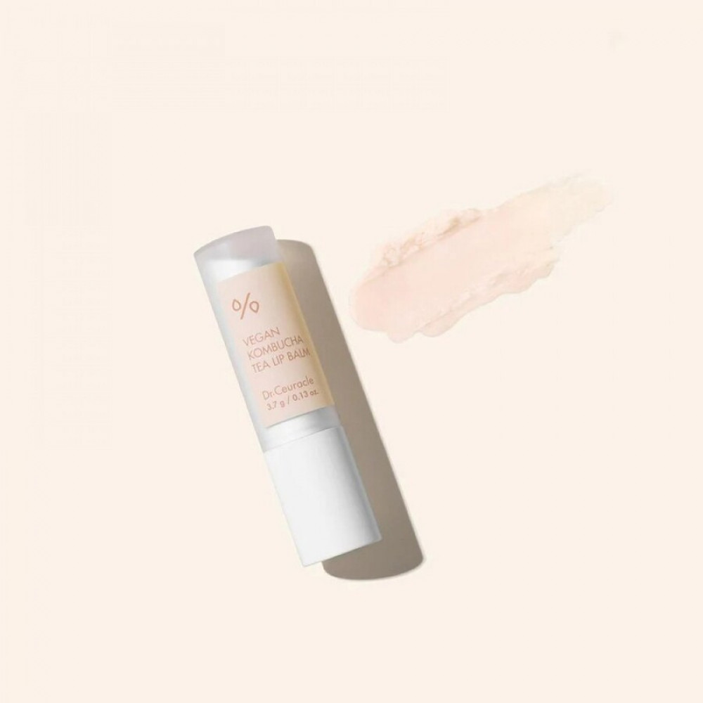 Увлажняющий бальзам для губ с экстрактом комбучи - Dr.Ceuracle Vegan Kombucha Tea Lip Balm фото 3