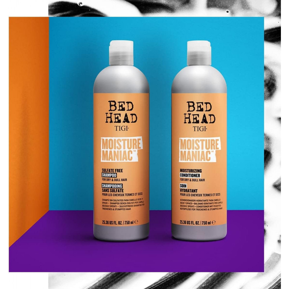 Безсульфатний кондиціонер для сухого волосся - Tigi Bed Head Moisture Maniac Moisturizing Conditioner фото 3