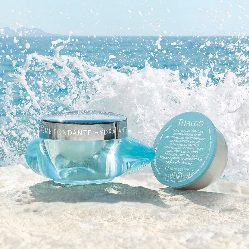 Зволожуючий крем для обличчя з танучою  текстурою - Thalgo Source Marine Hydrating Melting Cream фото 3