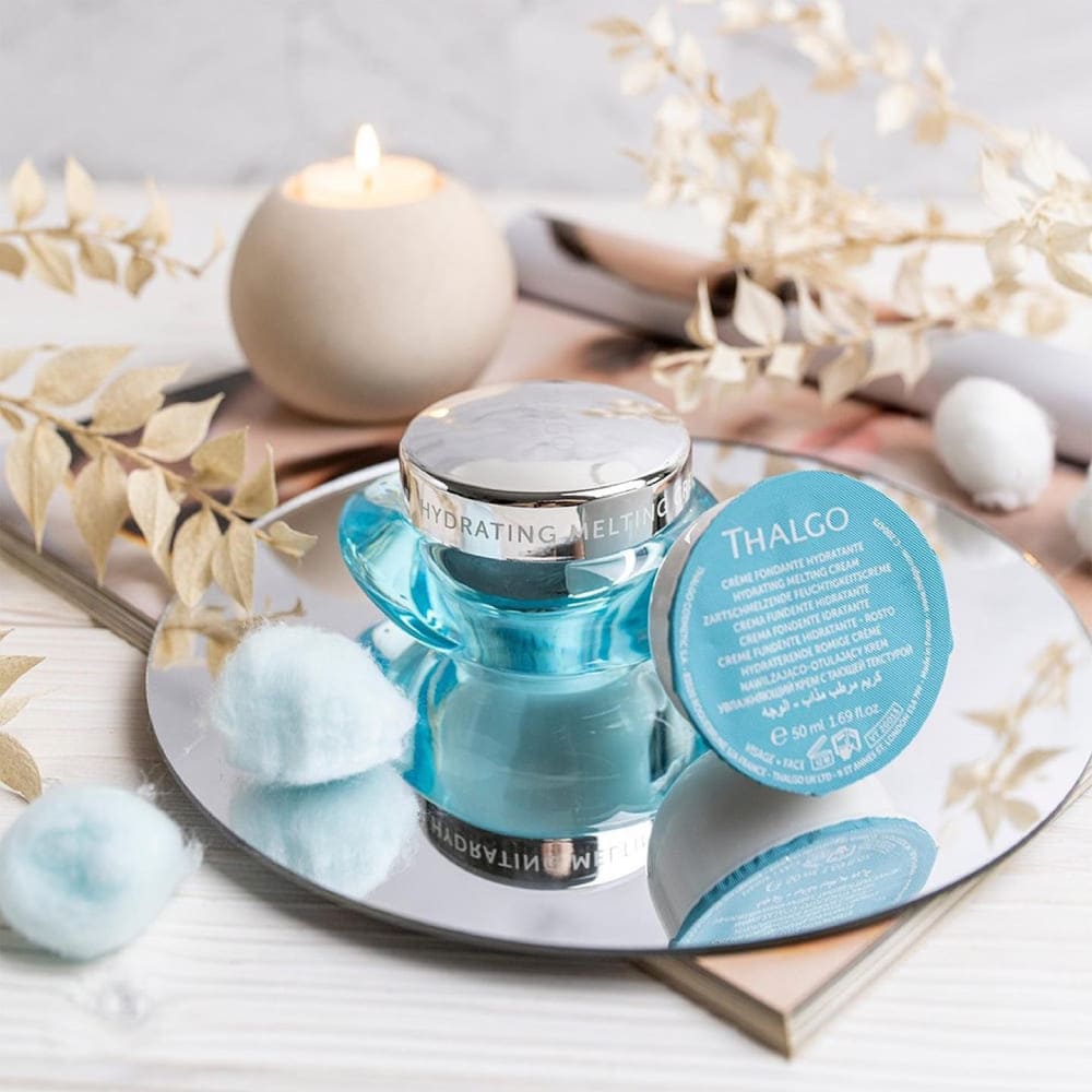 Зволожуючий крем для обличчя з танучою  текстурою - Thalgo Source Marine Hydrating Melting Cream фото 4