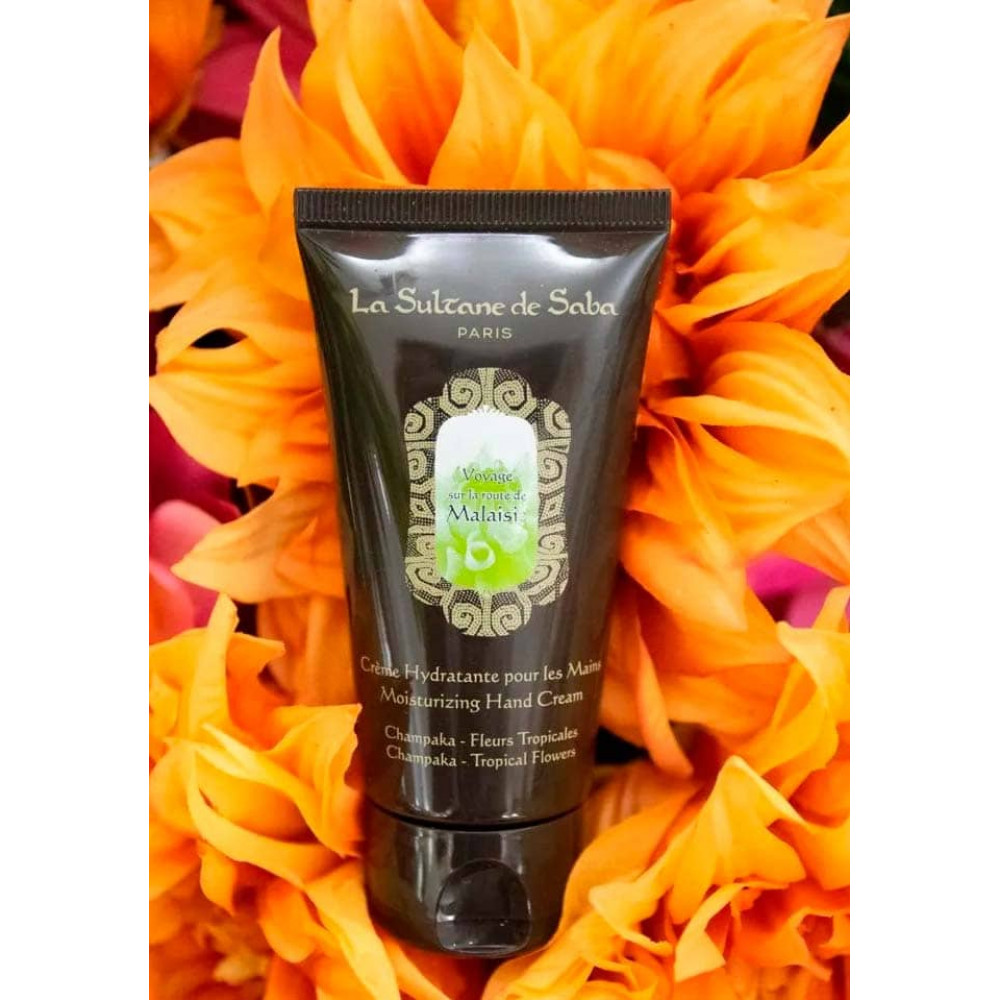 Зволожуючий крем для рук - La Sultane De Saba Moisturizing Hand Cream Champaka & Tropical Flowers фото 2