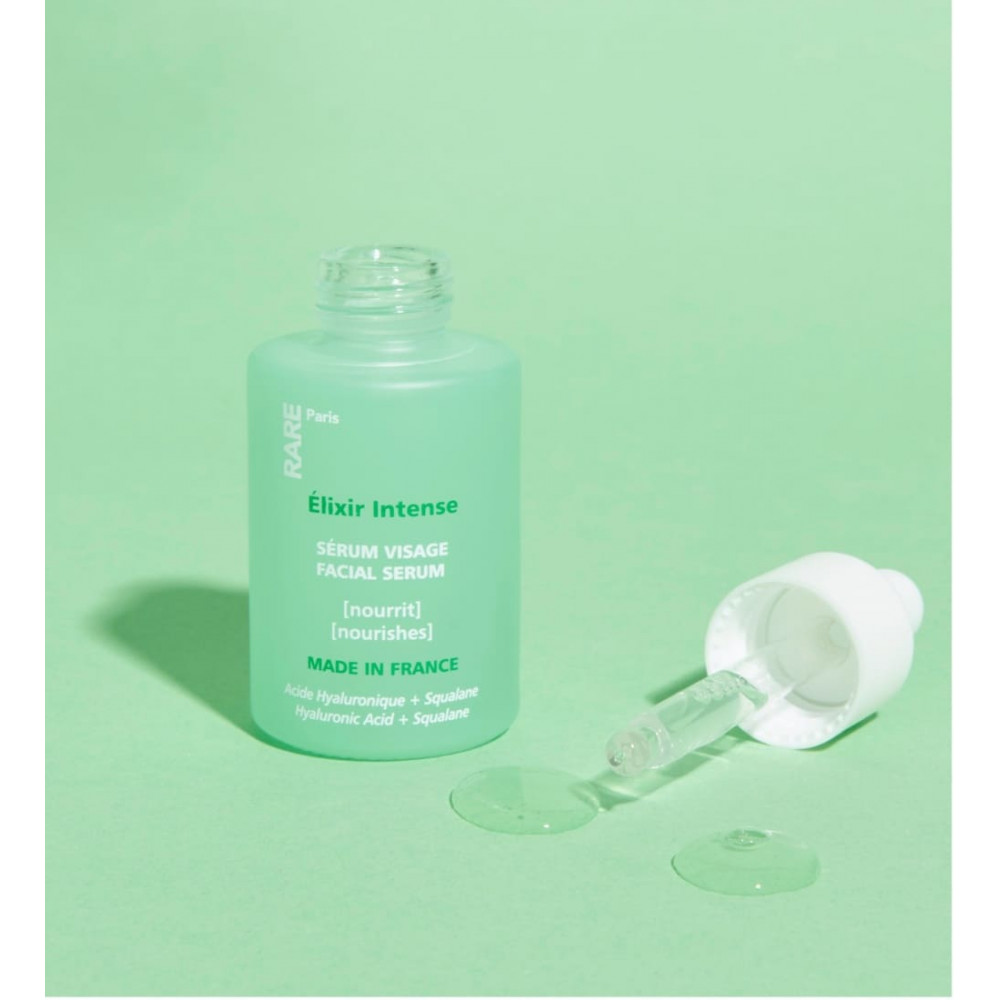 Увлажняющая сыворотка для лица с гиалуроновой кислотой и скваланом - Rare Paris Elixir Intense Nourishing Fase Serum фото 3