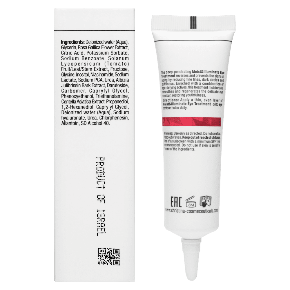 Зволожуючий крем для зони навколо очей "Сяйво" - Christina Comodex Moist And Illuminate Eye Treatment  фото 3