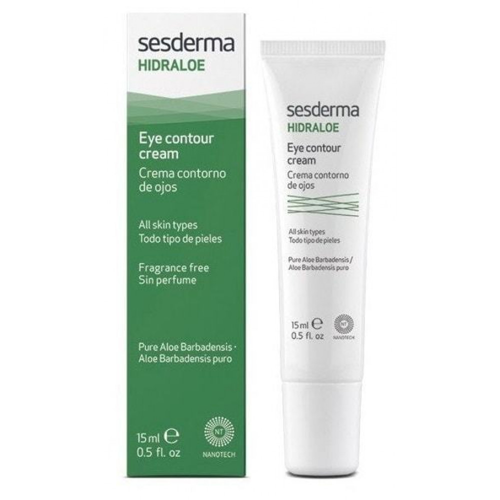 Крем-контур навколо очей - SeSDerma Hidraloe Eye Contour Cream фото
