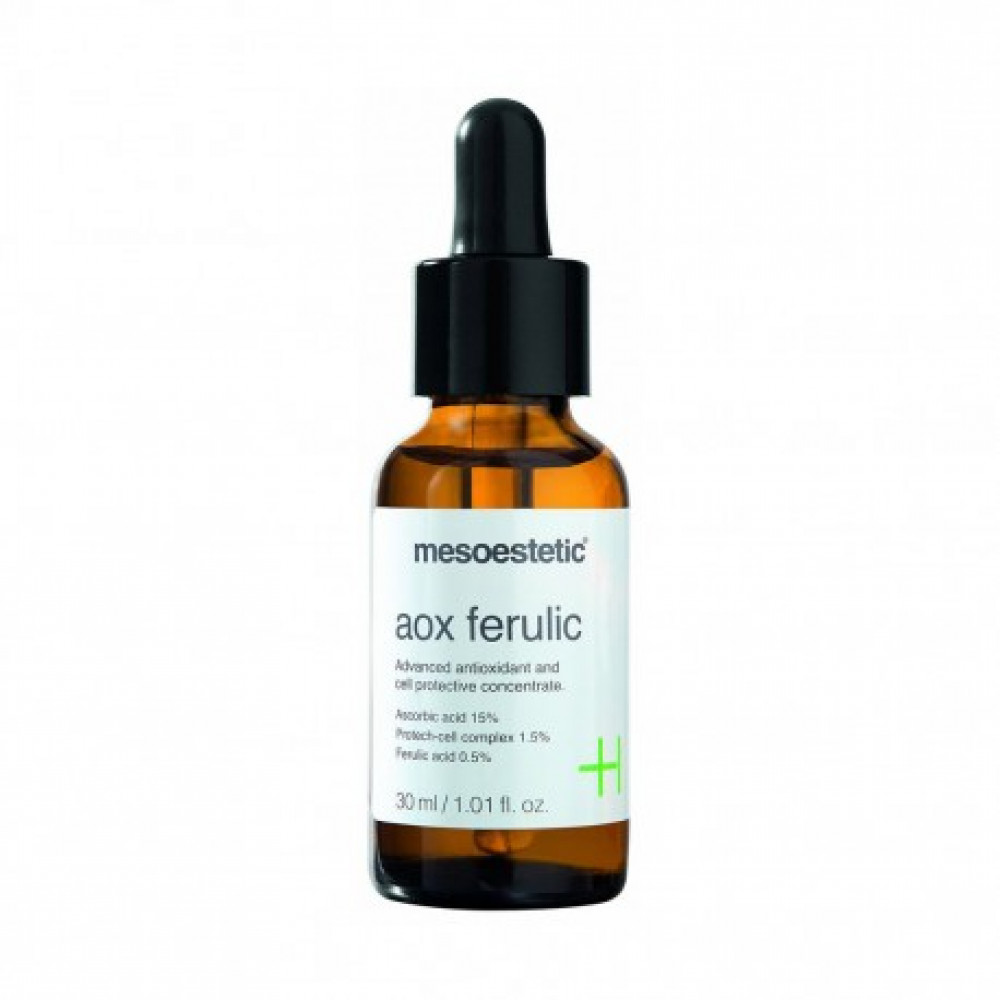 Сыворотка антиоксидант против преждевременного старения кожи - Mesoestetic Aox Ferulic фото