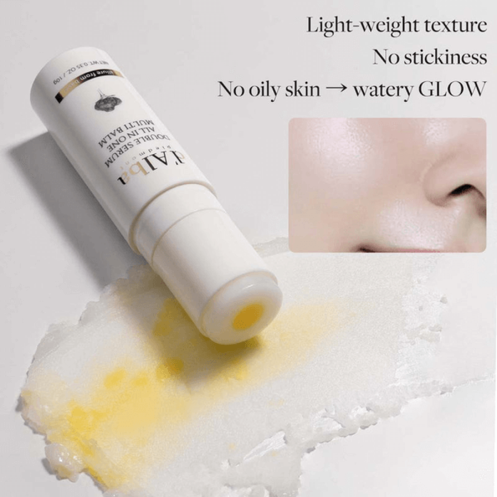 Мультифункціональний антивіковий стик - D'Alba Double Serum All In One Multi Balm фото 4