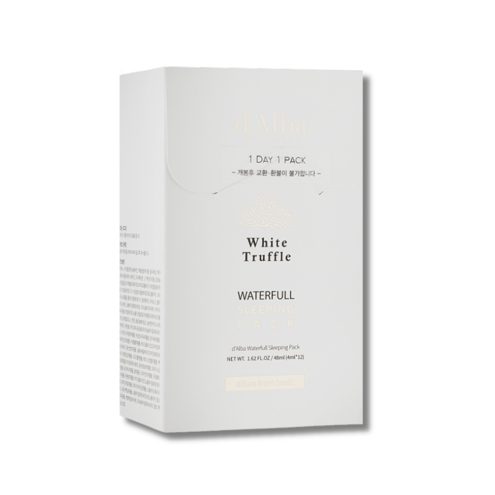 Нічна гелева маска - D'Alba Waterfull Vegan Sleeping Pack фото