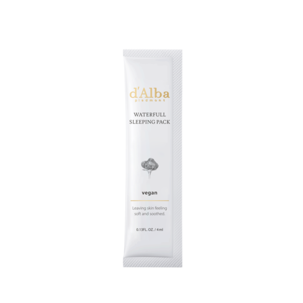 Нічна гелева маска - D'Alba Waterfull Vegan Sleeping Pack фото 2