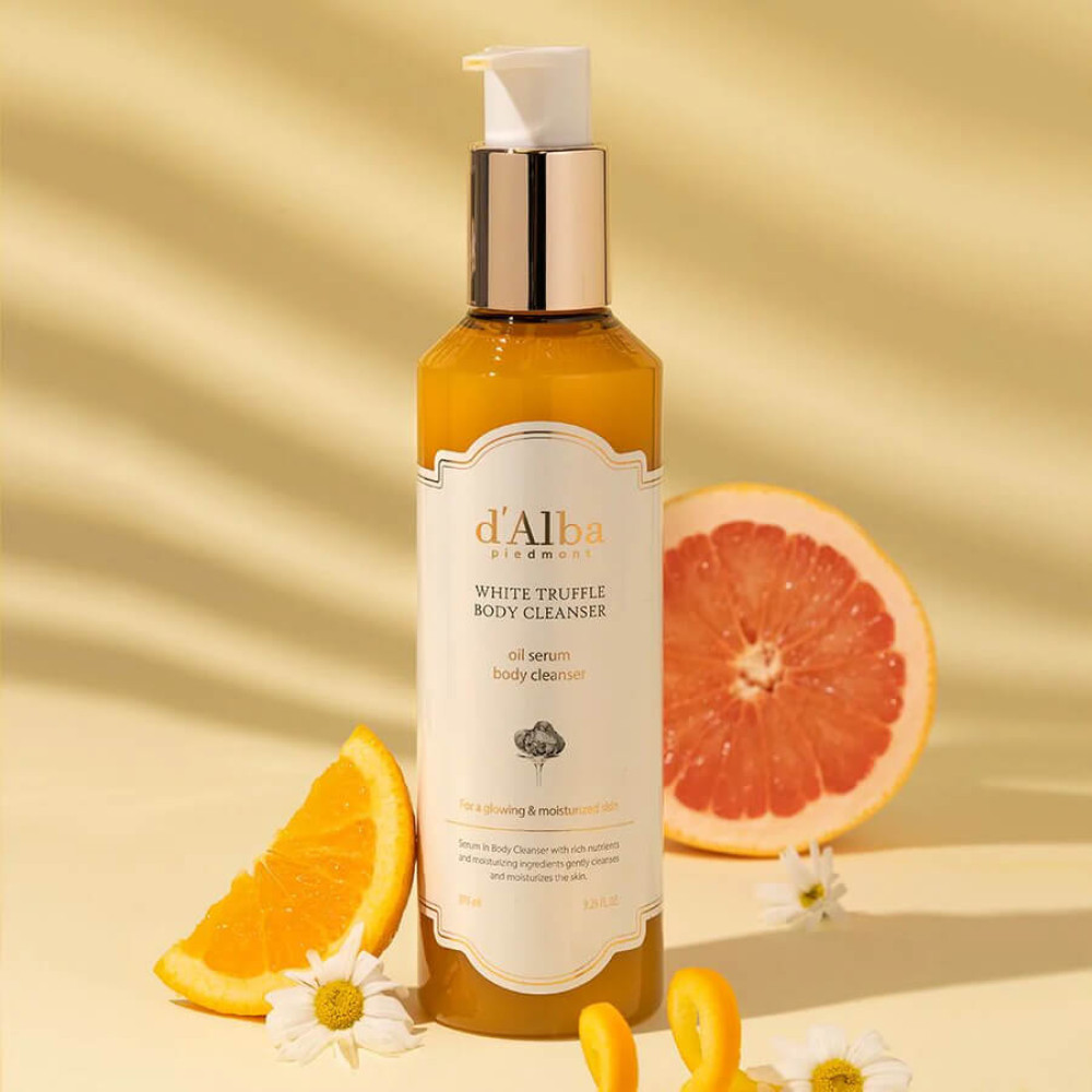 Очищающий гель для тела с маслом белого трюфеля - D'Alba White Truffle Oil Serum Body Cleanser фото 2