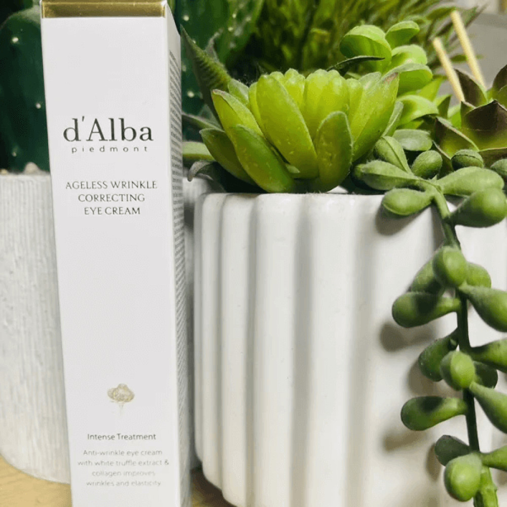 Поживний крем для повік від зморшок - D'Alba Ageless Wrinkle Correcting Eye Cream фото 2