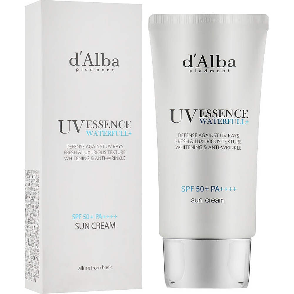 Сонцезахисна есенція-крем - D'Alba Waterfull Essence Sun Cream фото 4